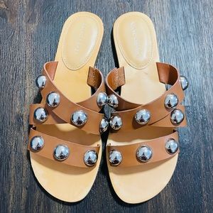 Marc Fisher Bryte Flat Sandals